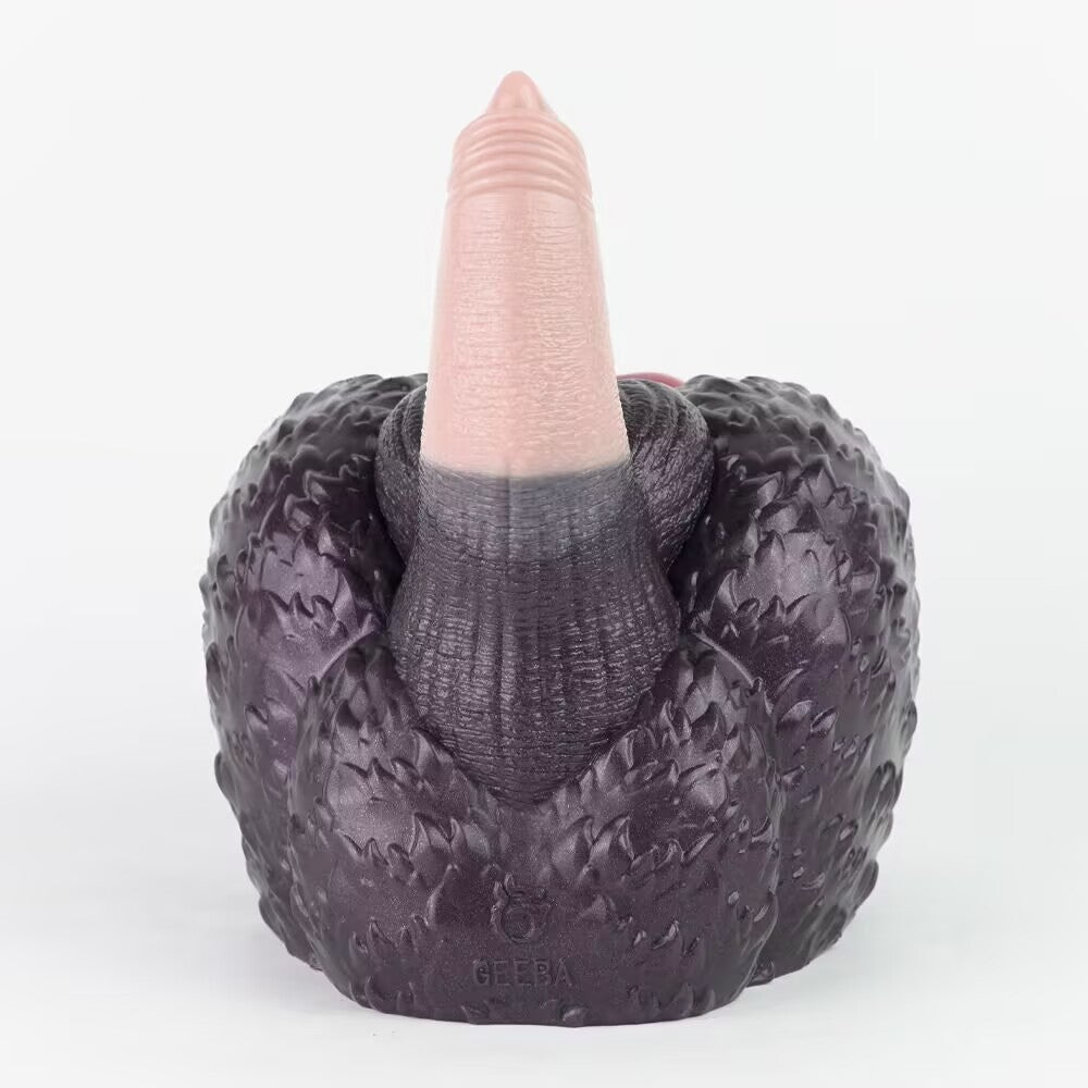 Fantasy Dual-End Silicone Masturbator & Dildo Combo | Realistic Texture Body Toy