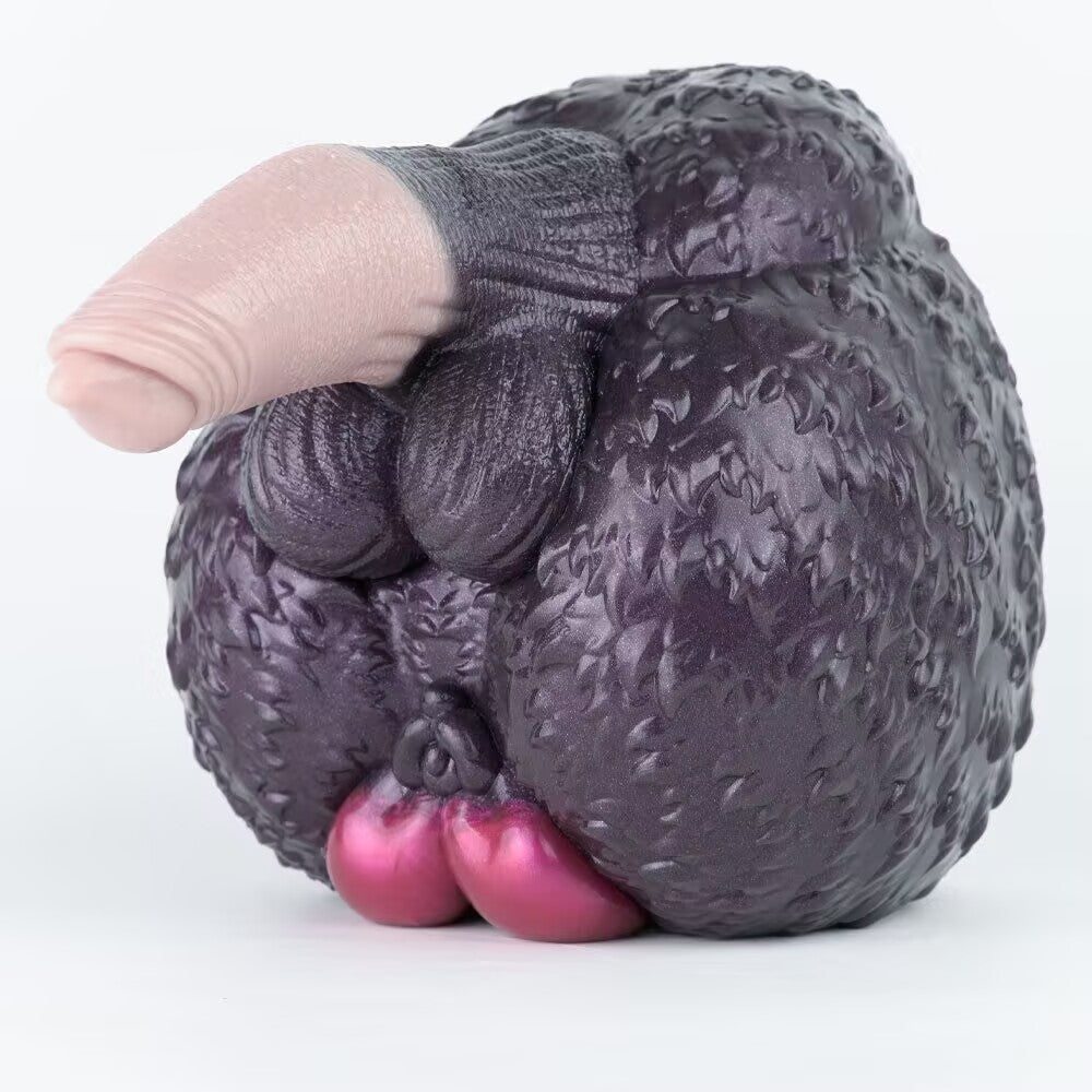 Fantasy Dual-End Silicone Masturbator & Dildo Combo | Realistic Texture Body Toy