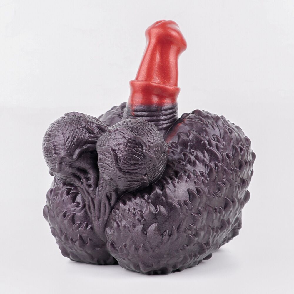 Fantasy Dual-End Silicone Masturbator & Dildo Combo | Realistic Texture Body Toy