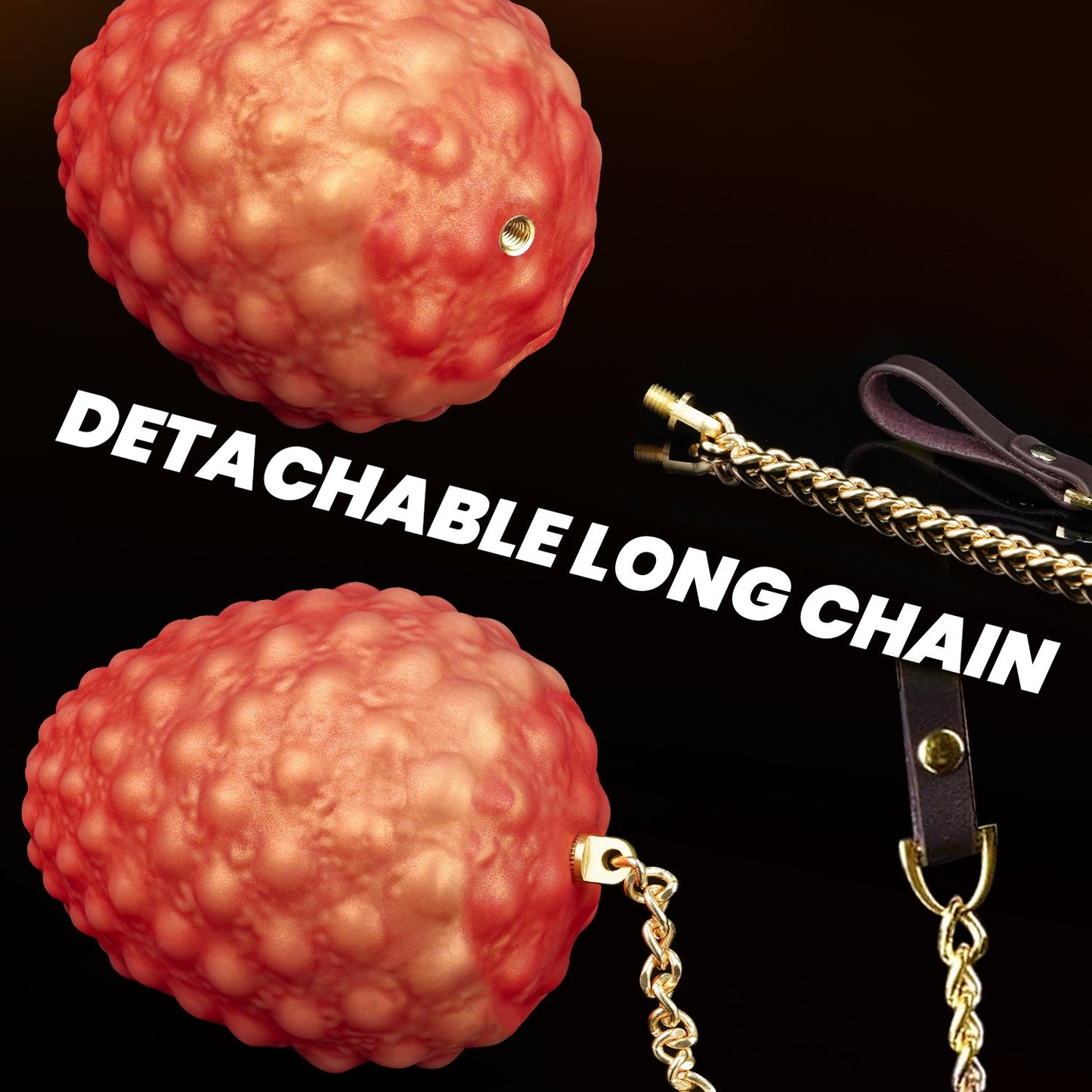 Drachenei-Plug – Analplug mit Drachenschuppen-Textur und gewichtetem Fülle-Gefühl