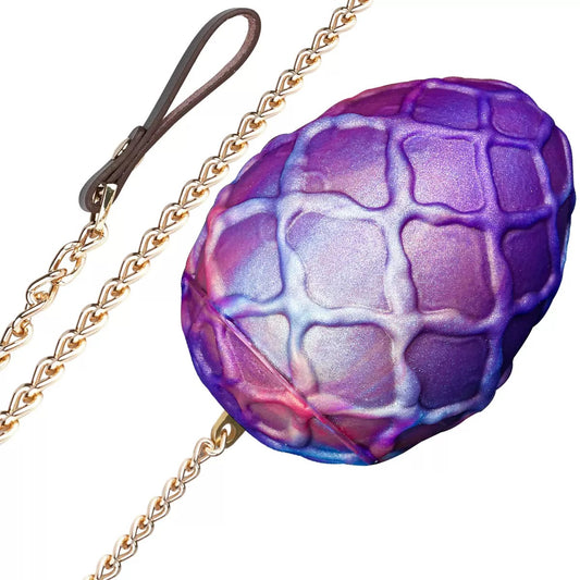 Dragon Egg Traction Anal Plug  – Weighted Silicone Anal Plugs (S/M/L/XL) | Dragon Scale Texture Fantasy Training Set
