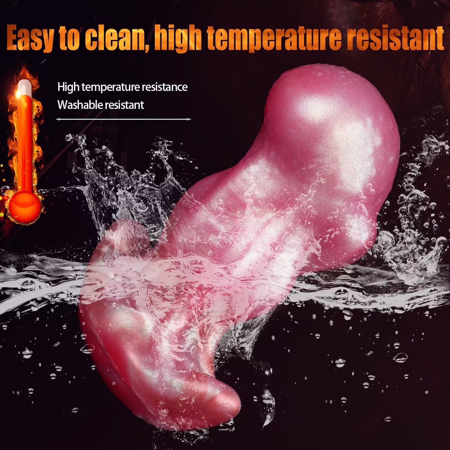 Octopus Fantasy Dildo & Plug Set with Harness, Remote Vibration & Faux Fur Tails