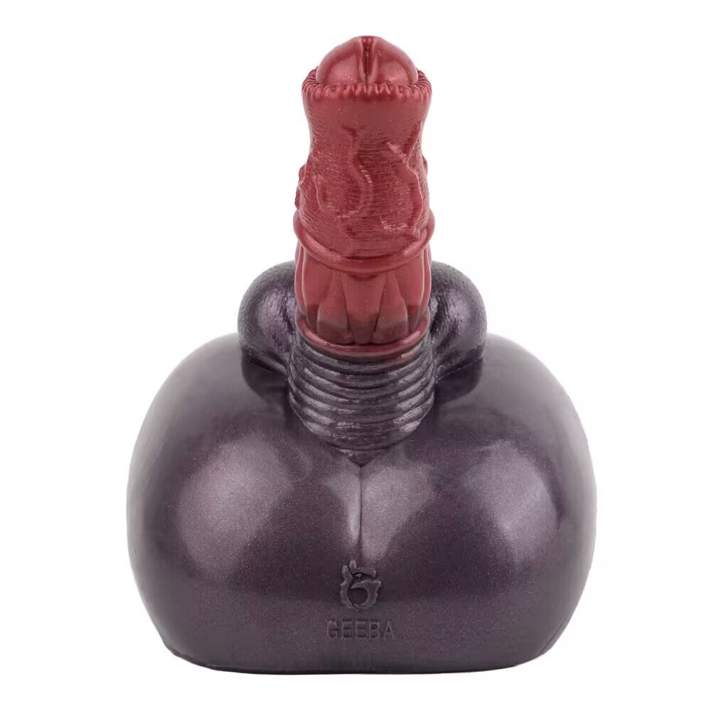 Fantasy Dual-End Silicone Masturbator & Dildo Combo | Realistic Texture Body Toy