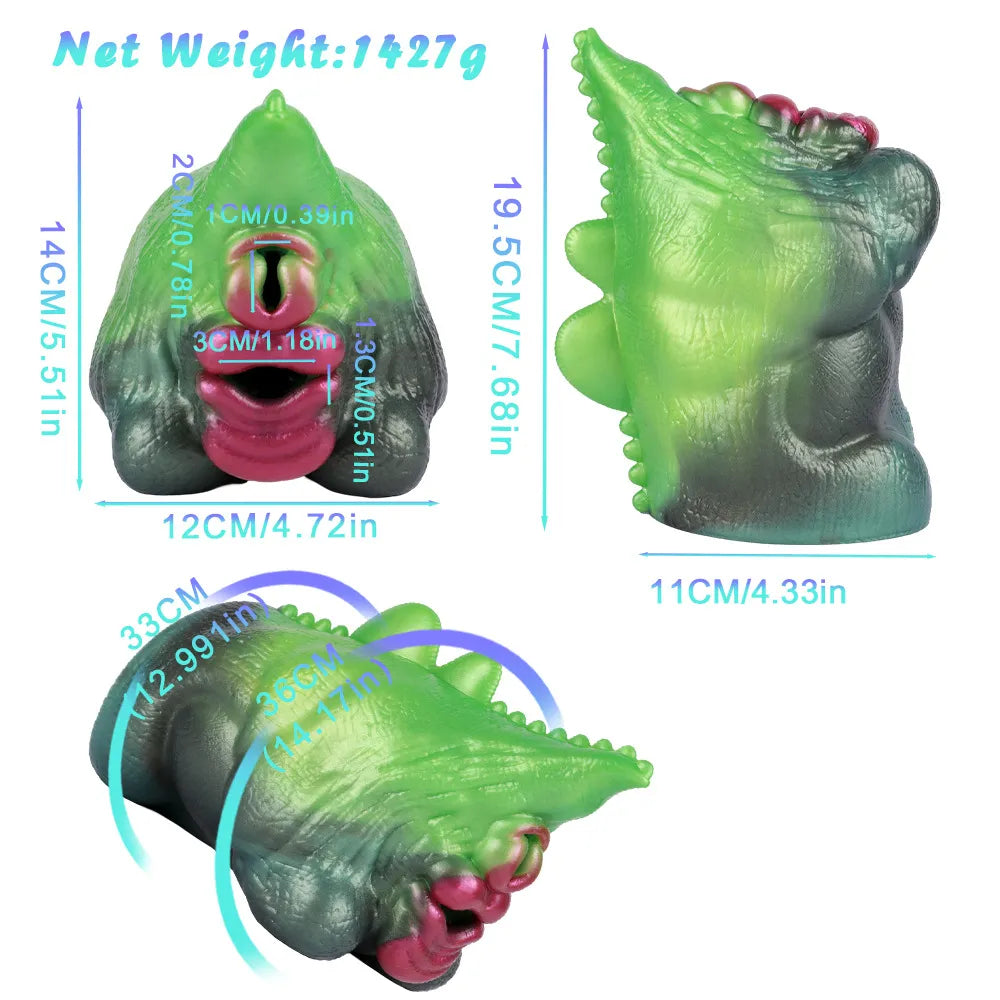 Titan’s Maw: Dual-Channel Monster Masturbator & Fantasy Alien Stroker (1427g)